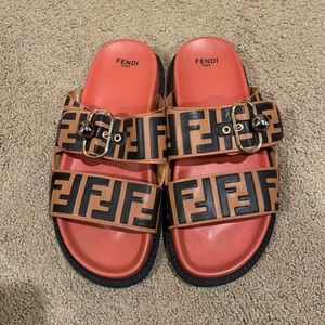 Nice Fendi sandals, sold out at any stores.